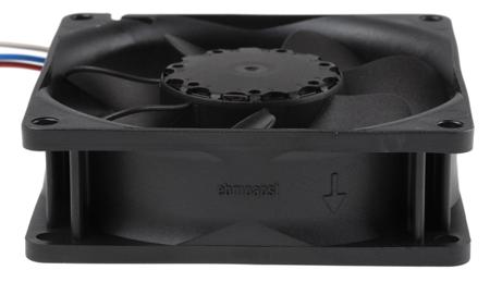 8412-N-2GME-258 ebm-papst 8400 N Series Axial Fan, 12 V dc, DC Operation, 58m³/h, 1.4W, 80 x 80 x 25mm