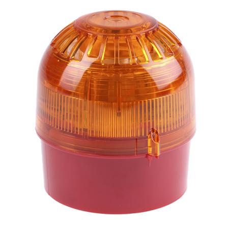 PSC-0027 Klaxon Sonos Series Amber Sounder Beacon, 17 → 60 V dc, Wall Mount, 106dB at 1 Metre