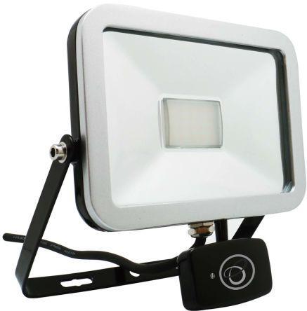 877-1707 RS Pro I1025 No LED Floodlight, 1 LED, 20 W, 2 → 50 lux, IP65 Microwave 230 V