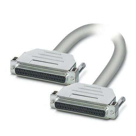 2305509 Phoenix Contact Female 37 Pin D-sub to Female 37 Pin D-sub Serial Cable, 1m PVC