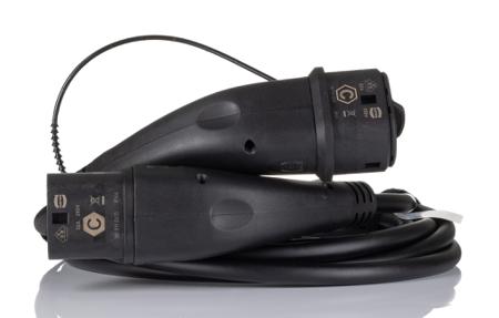08914090102A0 HARTING 32 A Mode 3, Type 2 to Type 2, EV Charging Cable 7.5m