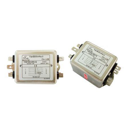 180-5259 RS PRO,20A,115/250 V Male Panel Mount IEC Inlet Filter