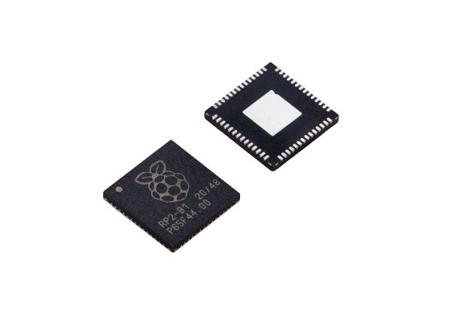 RP2040 Raspberry Pi , 32 bit ARM Cortex M0+ Microcontroller, 133 MHz, 16MB FLASH, 56-Pin QFN
