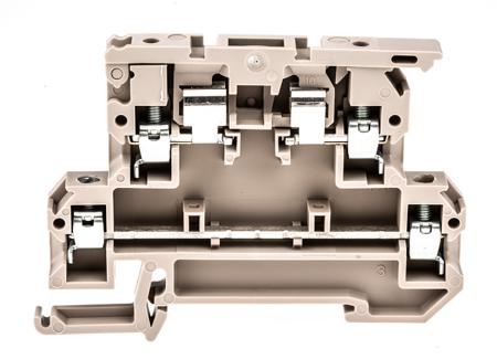 9532440000 Weidmuller  SAK Series Beige, 0.5 → 4mm², Double-Level, Screw Termination, Fused