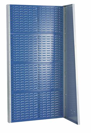 12102095-11 Bott Steel Louvre Panel Storage Unit, 452mm x 1015mm x 1835mm, Blue
