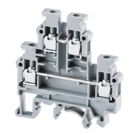 818-8962 RS Pro, CDL Series , 800 V Double Level Terminal Block, Screw Down Termination