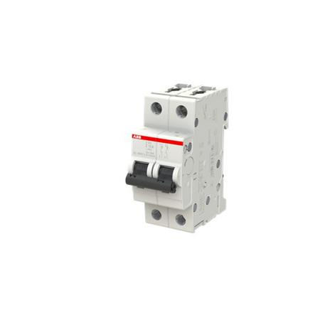 2CDS252001R0428 ABB System Pro M Compact S200 MCB, 2P, 10A, Type Z, 400V AC, 125V DC, 10 kA Breaking Capacity