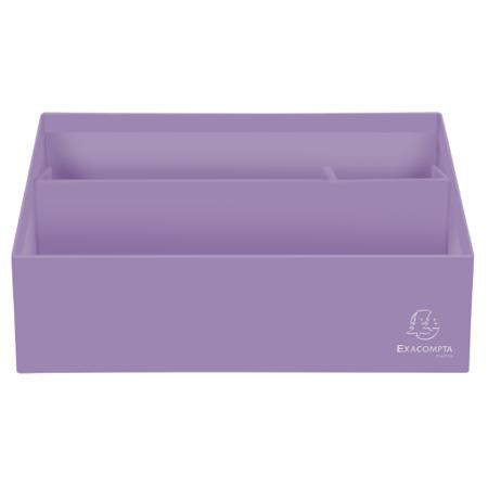 67964D Exacompta Mauve A4 Letter Tray