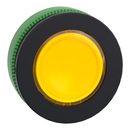 ZB5FV083 Schneider Electric Yellow Pilot Light Head, 30mm Cutout Harmony Series