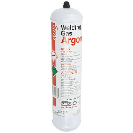 02656 SIP MIG Welder Argon Disposable Bottle For MIG Welding