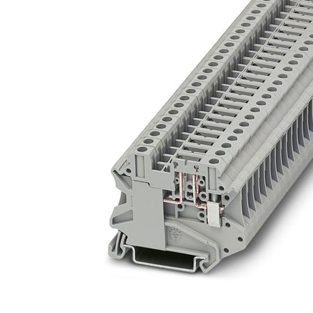 3046142 Phoenix Contact  UT 4-TG Series Grey, 0.14 → 6mm², Single-Level, Screw Termination