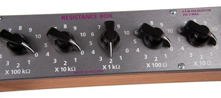 RM6 Cropico  Decade Box, Decade Box Type Resistance, Resistance Resolution 10Ω, Best Maximum Resistance Accuracy ±1%