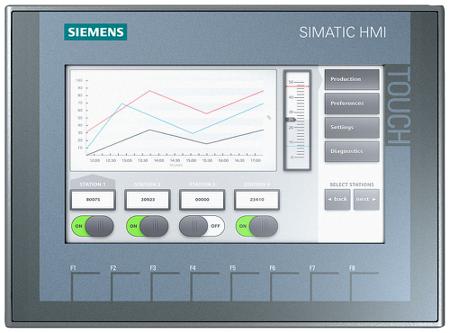 6AG11232GA032AX0 Siemens SIPLUS Series KTP700 Basic HMI Panel - 7 in, LCD-TFT Display, 800 x 480