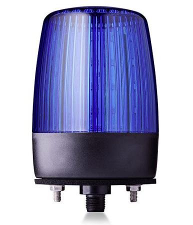 860545405 AUER Signal PDMC5 Series Blue Flashing, Rotating, Steady, Strobe Beacon, 24 V ac/dc, Horizontal, Tube Mounting,