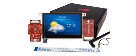 SK-GEN4-ESP32-43CT 4D Systems , GEN4-ESP32-43CT Starter Kit 4.3in TFT Starter Kit With ESP32 SoC for Display Development