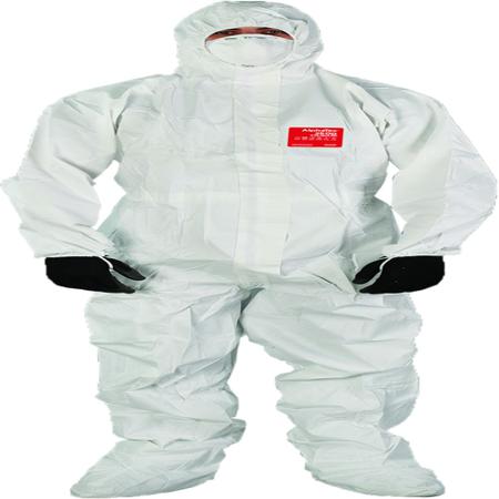 WH25T-00122-04 Ansell White Coverall, EN 1073-2, EN 1149-5, EN 14126, L