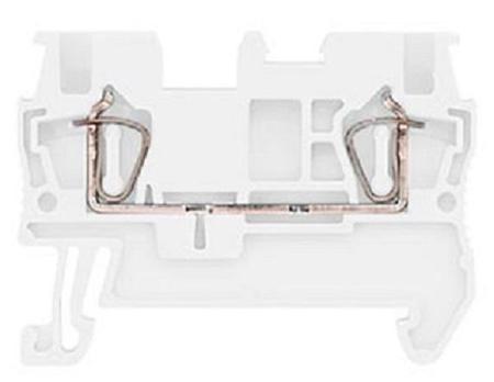 8WH2000-0AE05 Siemens 8WH Series White Din Rail Terminal, 1.5mm², 1-Level, Spring Termination, CSA