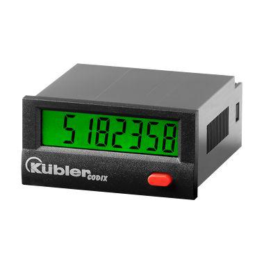 6.130.012.863 Kubler CODIX 130 Counter, 8 Digit LCD, 30Hz, 10 → 260 V ac/dc