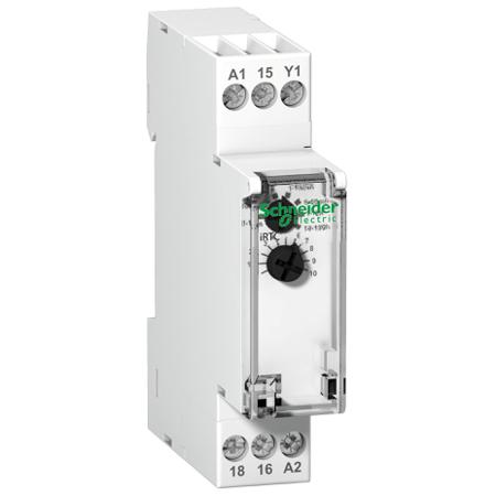 A9E16067 Schneider Electric Acti9 Series DIN Rail Mount Timer Relay, 24 → 240 V ac, 24V dc, 2-Contact, 0.1 →