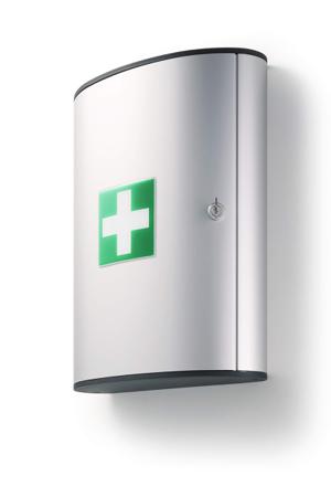197323 Durable FIRST AID BOX L EMPTY First Aid Cabinet 400 mm x 302mm x 118 mm