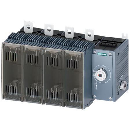 3KF3425-4RF11 Siemens Fuse Switch Disconnector, 4 Pole, 250A Max Current