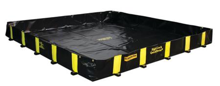 JEN28500BL Justrite PVC Spill Berm for Spill Control, 2252L Capacity