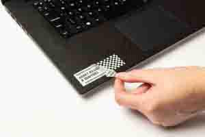 TZe-SE5 Brother Black on White Label Printer Tape, 8 m Length, 24mm Label Length