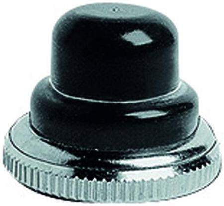 U1624 Push Button Boot, For Use With 10400 Series Push Button Switch,Black