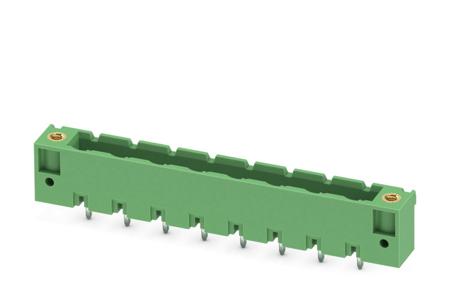 1829219 Phoenix Contact, 7.62mm Pitch, GMSTBV 2.5/ 8-GF-7.62, 8 Way, , Pluggable Terminal Block, Header, Through Hole, Solder