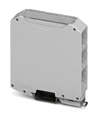 2869388 Phoenix Contact DIN Rail Enclosure Enclosure Type ME MAX 22.5-F G 3-3 KMGY Series , 85 x 22.5 x 92mm, Polyamide