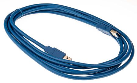 182-8844 RS PRO USB 3.0, Male USB A to Male USB A, 3m