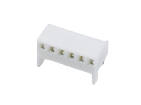 22-15-2066 Molex 4455 Series Right Angle PCB PCB Header, 6 Contact(s), 2.54 mm Pitch, 1 Row, Unshrouded