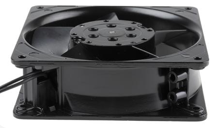 4656ZW ebm-papst Axial Fan, 119 x 119 x 38mm, 160m³/h, 19W, 230 V ac (4656 Series)