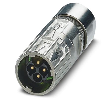 1629002 Phoenix Contact Cable Mount Industrial Circular Connectors, 4 Contacts, 17 mm Connector, Plug