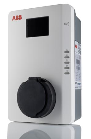 6AGC081281 ABB 3 Phase 22kW EV Charging Point, 320 → 480V ac O/P, 32A O/P Type 2