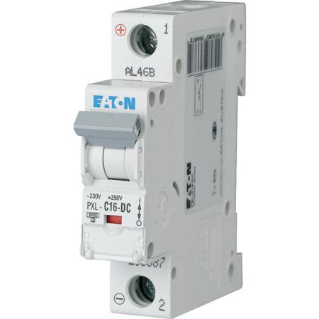 236687 PXL-C16-DC Eaton xPole - PXL PXL MCB, 1P, 16A Curve C, 440V AC, 48V DC