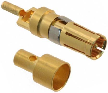 09691815141 HARTING, D-Sub Mixed Series, Female Crimp, Solder D-Sub Connector Coaxial Contact, Gold Coaxial