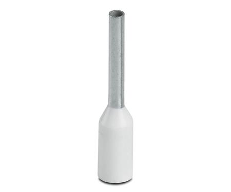 3200014 Phoenix Contact, 32 Insulated Crimp Bootlace Ferrule, 8mm Pin Length, 1.1mm Pin Diameter, White