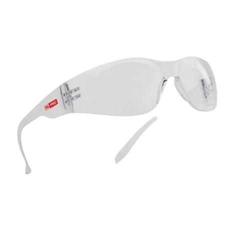 589-582 RS PRO RSP18 Safety Glasses, Anti-Scratch, Impact Resistant, Clear Polycarbonate Lens, Polycarbonate