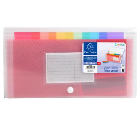 55398E Expanding File 26x14 7P Clear