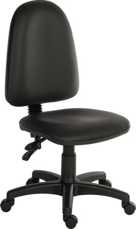 625-797 RS PRO Black Plastic Operator Chair, 120 Weight Capacity