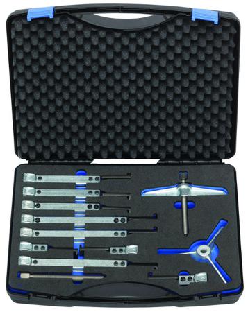8117340 Gedore Lever Press Puller Kit, 2.5 t Force, 250 mm, 10-Piece