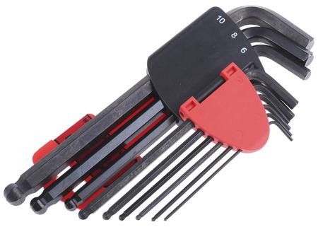 1499MM Teng Tools 9 pieces Ball Point Hex Key 1.5 → 10mm