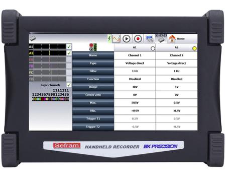 DAS30PTZ Sefram DAS30 Data Acquisition System, 2 Channel(s), Ethernet, USB, 1Msps, 14 bits