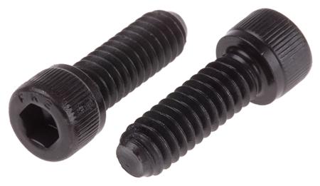 292-091 RS PRO Black, Self-Colour Steel Hex Socket Cap Screw, ANSI B18.3 1936-1960, 1/4in x 3/4in