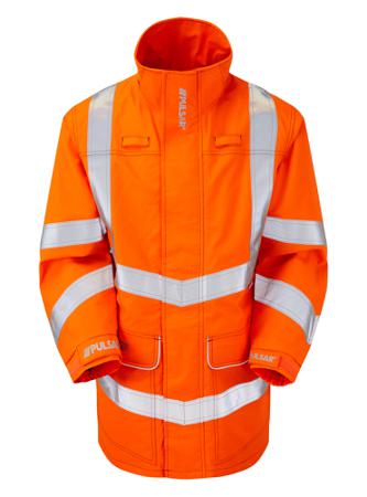 PRARC09-S PULSAR PRARC09 Orange Unisex Hi Vis Jacket, S