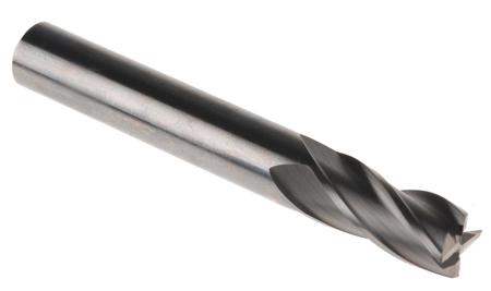 S90410-0 Dormer 72 mm Solid Carbide End Mill, 22mm Cut Length, 10mm Cut Diameter, 4 Flutes