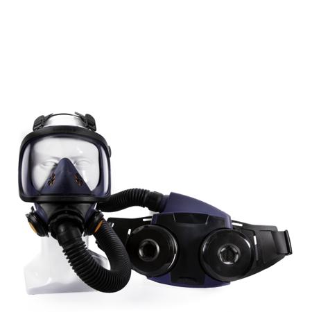 H10-0035 Sundstrom H10 Series Powered Powered Respirator Kit Helmet (without Lens), 2 Filters, EN 12941