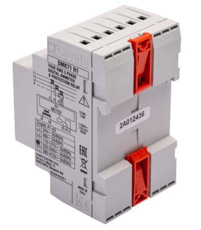 DMK71R1 Lovato LED Digital Ammeter 4-Digits AC ±0.5 % -20°C to +60°C,