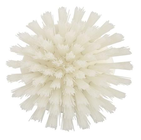 38856 Vikan Hard Bristle Yellow Hand Brush, 110mm bristle length, Polyester, Polypropylene, Stainless Steel bristle material